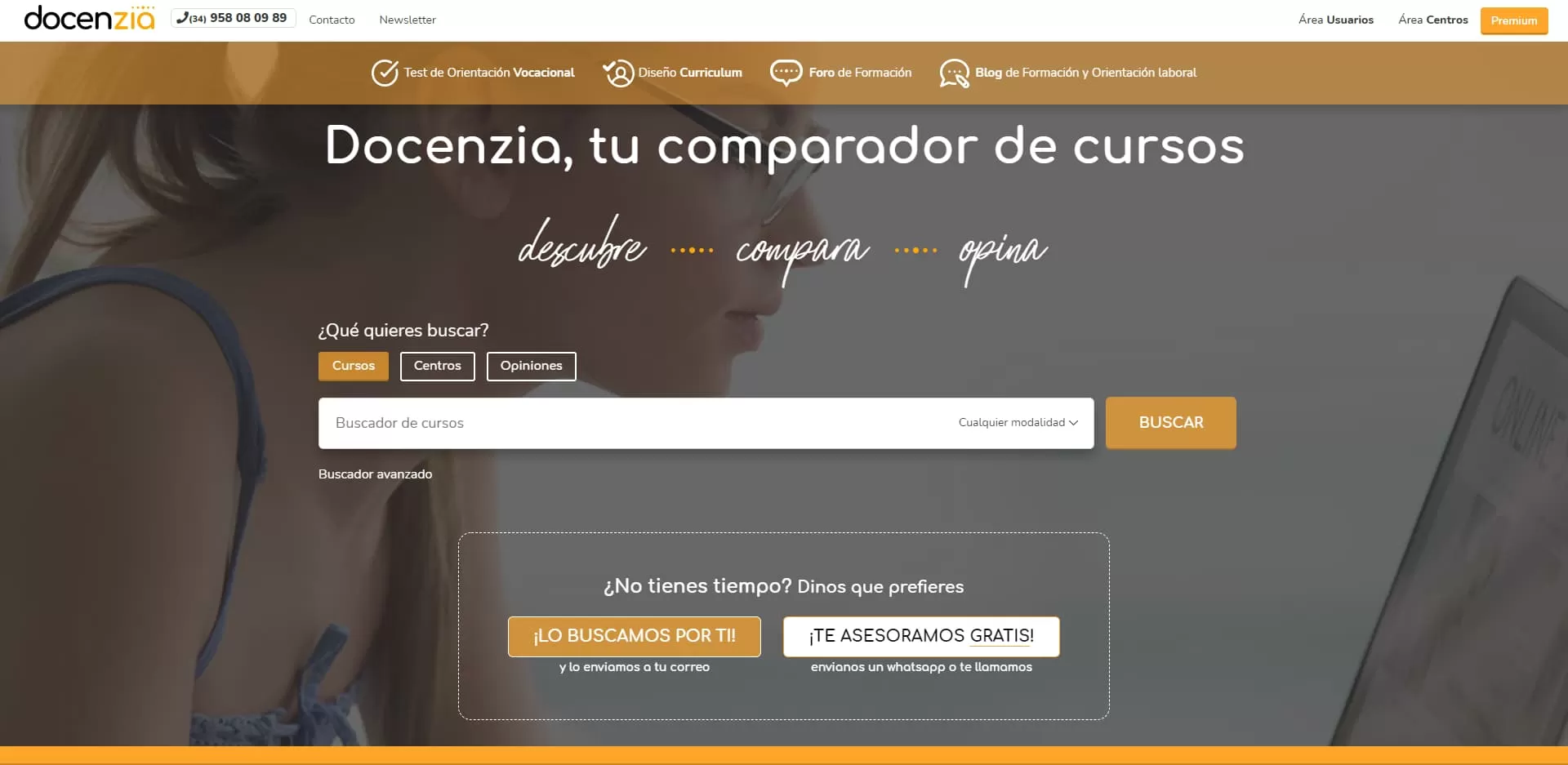 Docenzia tu comparador de cursos Busca cursos y compara opiniones