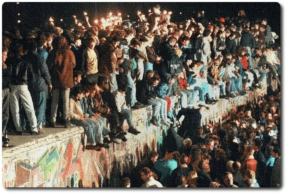 Cae el muro de Berlín