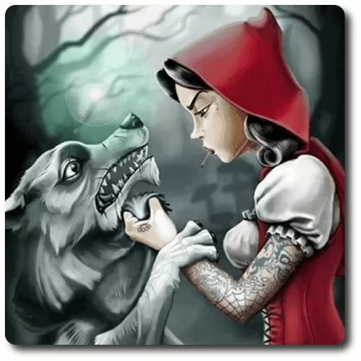 cuento clasico caperucita y el lobo feroz