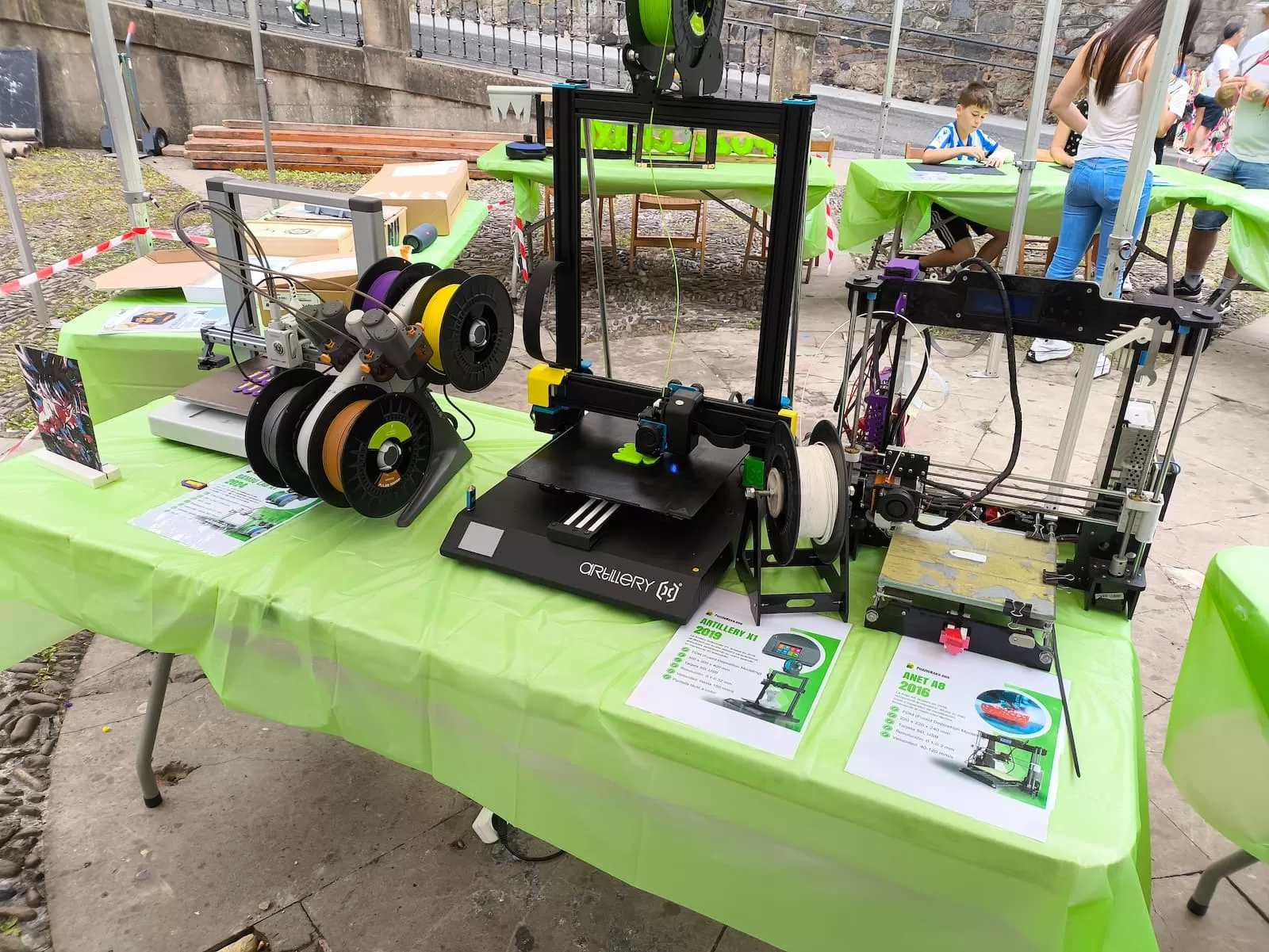 demostracion de impresoras 3d en directo puzzlekaxa soraluze
