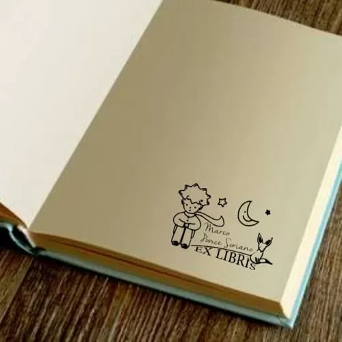 ejemplo de sello ex libri