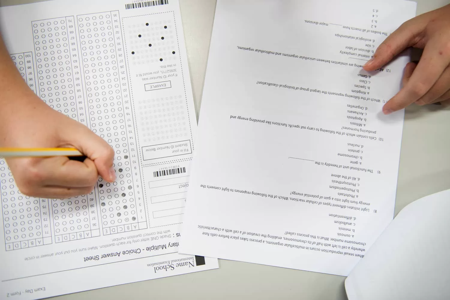 examen oposiciones para el cuerpo de maestros 2019