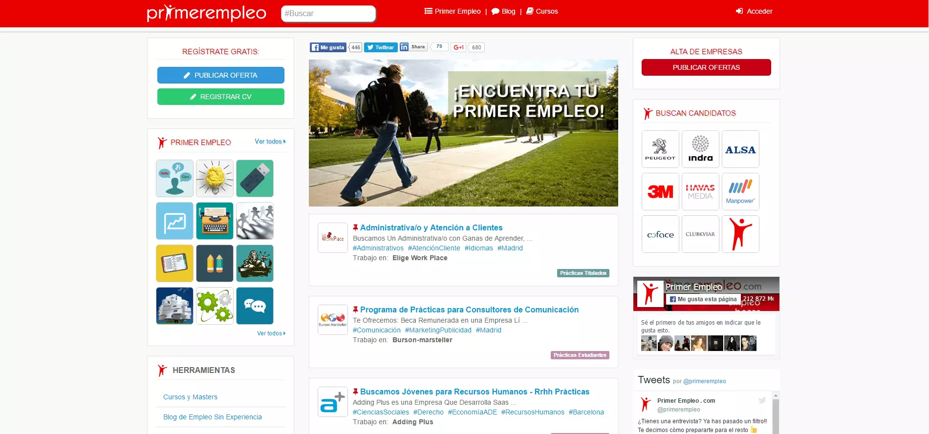 portal de empleo primerempleo