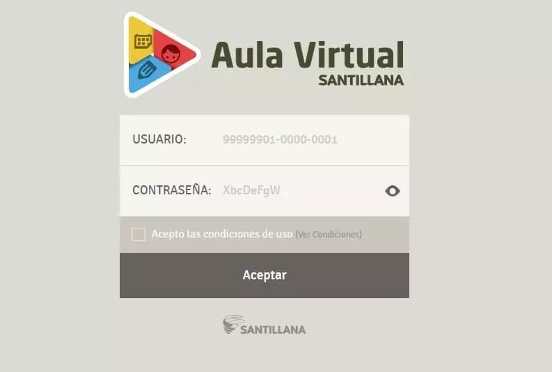 ¿Qué es aula virtual Santillana?