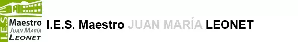 IES Maestro Juan María Leonet logo