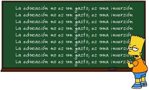 La educación no es un gasto, es una inversión