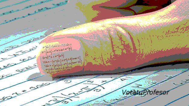 El arte de copiar y las chuletas