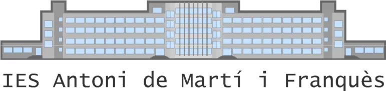 Ies Antoni de Martí I Franqués logo