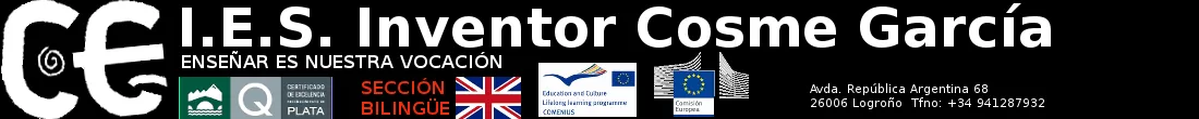 IES Inventor Cosme García logo